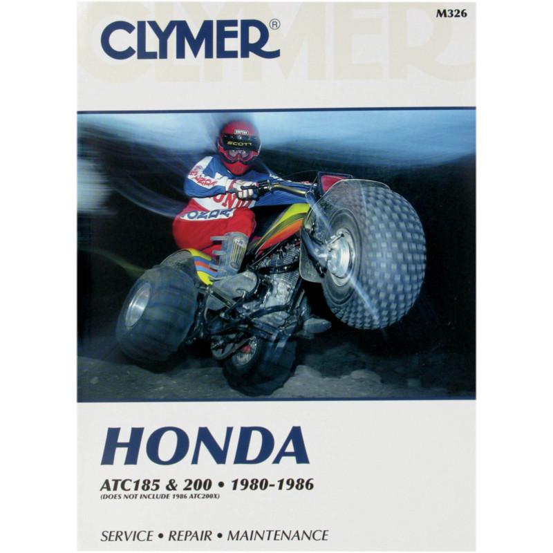 Clymer m326 repair service manual honda atc 185/200 1980-1986