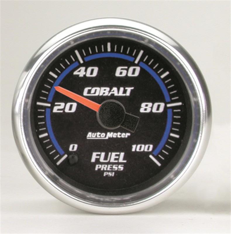Auto meter 6163 cobalt; electric fuel pressure gauge