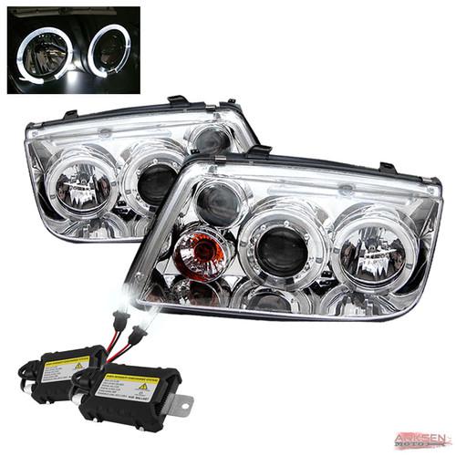 Sell Slim Ballast Xenon 6K Hid+9905 Jetta Twin Halo Projector