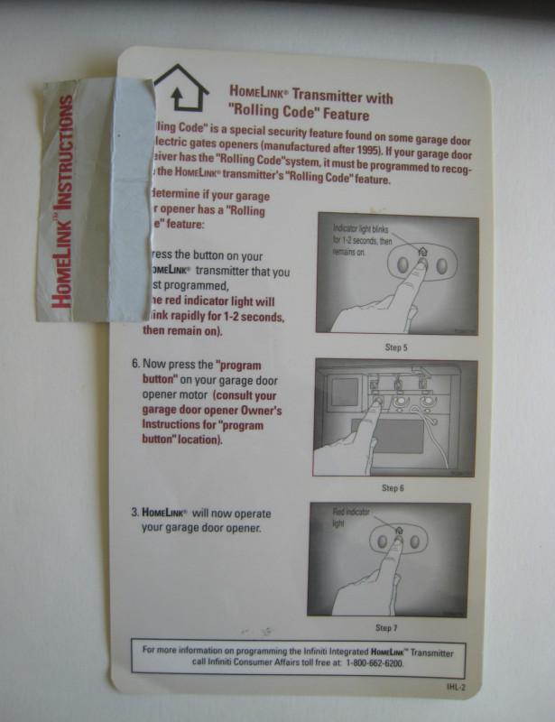 1998 INFINITI I30 OEM OWNER'S OWNERS MANUAL WITH LEATHER CASE, US $15.99, image 6