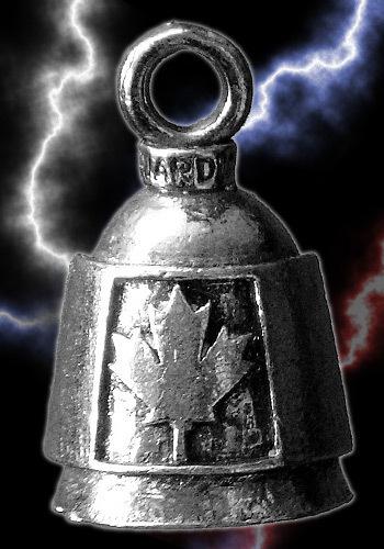 Maple leaf guardian® bell motorcycle biker car truck keep gremlins away 