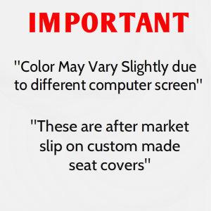 Ford F-Series Front Bench Exact Fit Custom Made Seat Covers Charcoal Gray Grey, US $89.95, image 3