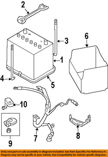 Subaru oem 81601aj00a battery cable harness/battery & cable accessory