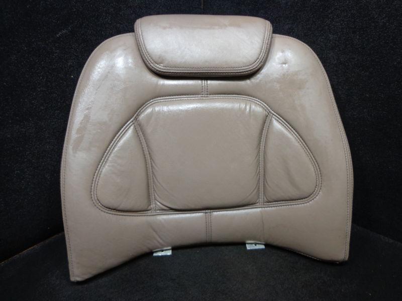 Skeeter bass boat seat back - #dr71 includes 1 brown seat back cushion 