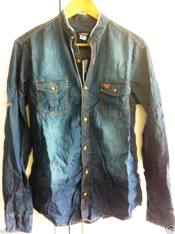 Brand new, new model, long sleeve men's shirt size s (dark)