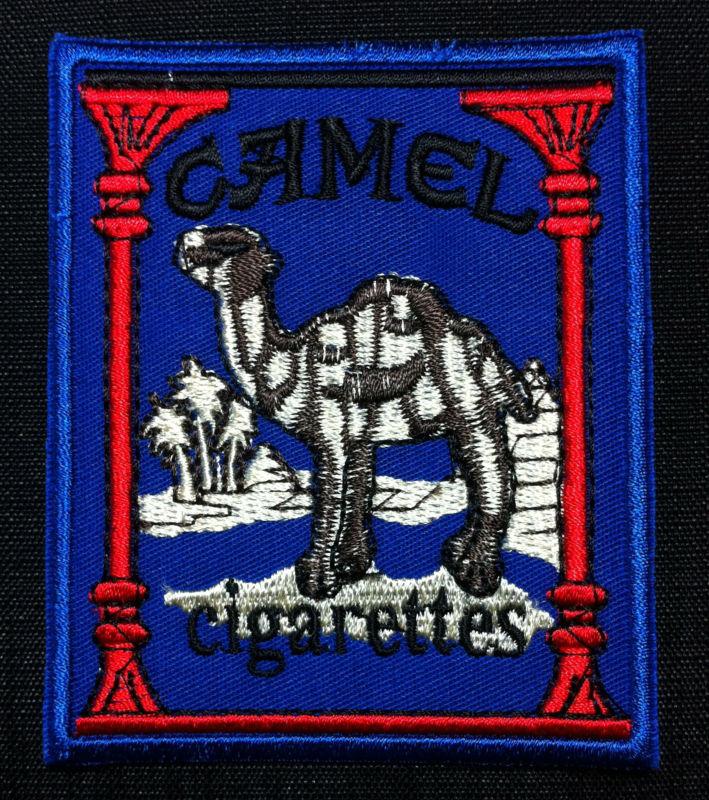 Camel embroidered patch iron on badge car motor auto racing rally race cigarette
