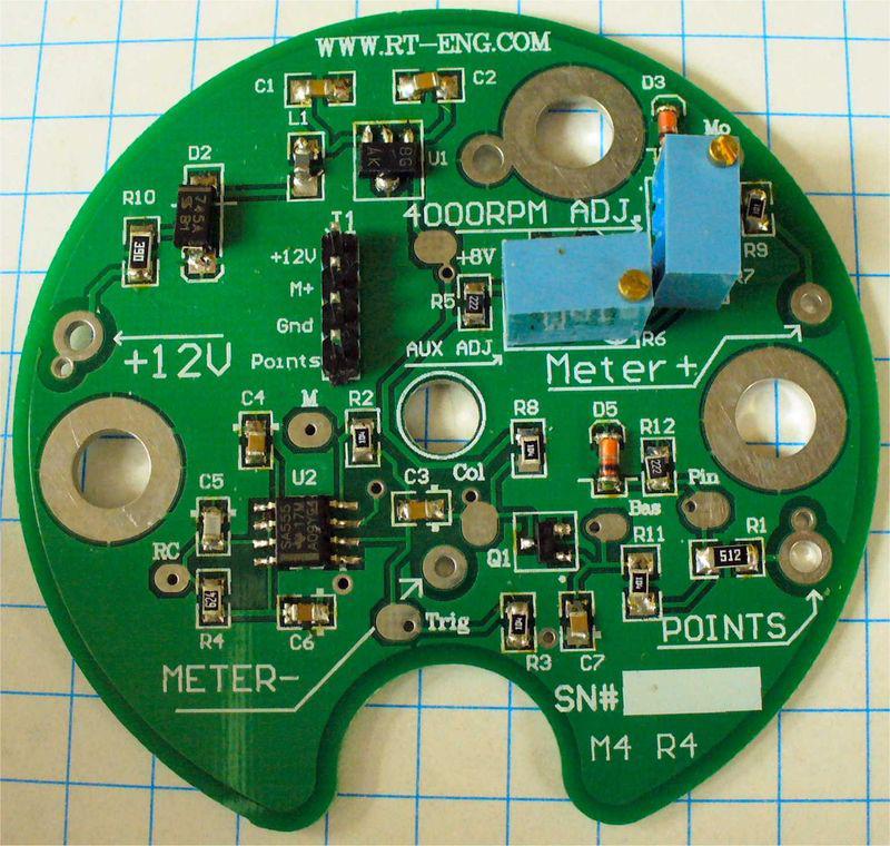 Mopar  replacement tachometer board   (rt-eng)