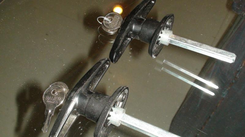 Truck topper replacement t-handles for canopy, camper - new - cheapest on ebay!