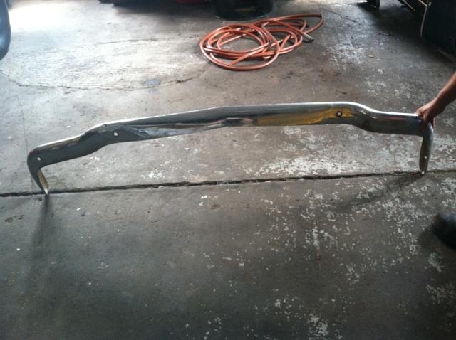 Front bumper 65 66 ford mustang