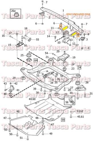 Brand new oem torque rod brace 2001-2009 volvo s60 s80 v70 v70xc xc90 #30741780