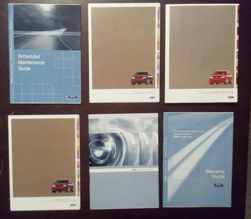 Freestyle SUV 06 2006 Ford Owners Owner's Manual with Carrying Case, US $25.00, image 2