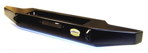 Jfb200pc- m.o.r.e. black rock proof flat front bumper jeep yj 1987-1995