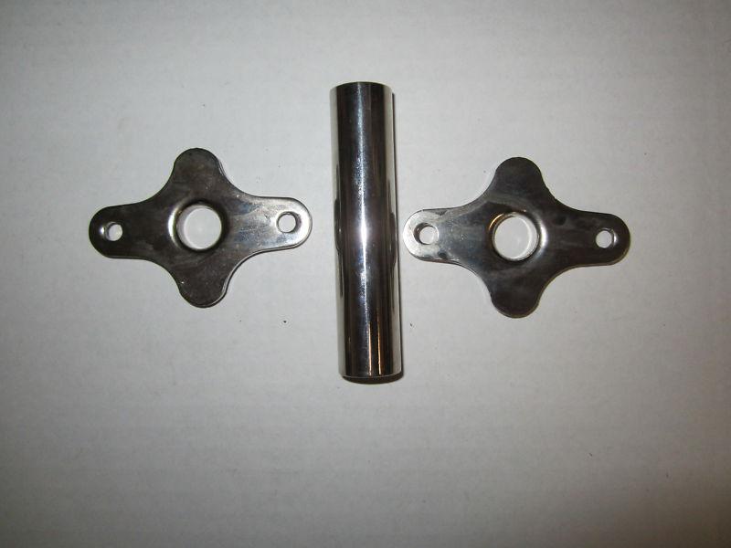 Harley j jd early kicker pedal repair parts nickel plated 