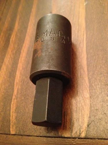 Mac tools vp146d impact hex adapter & 9/16" hex bit ai18
