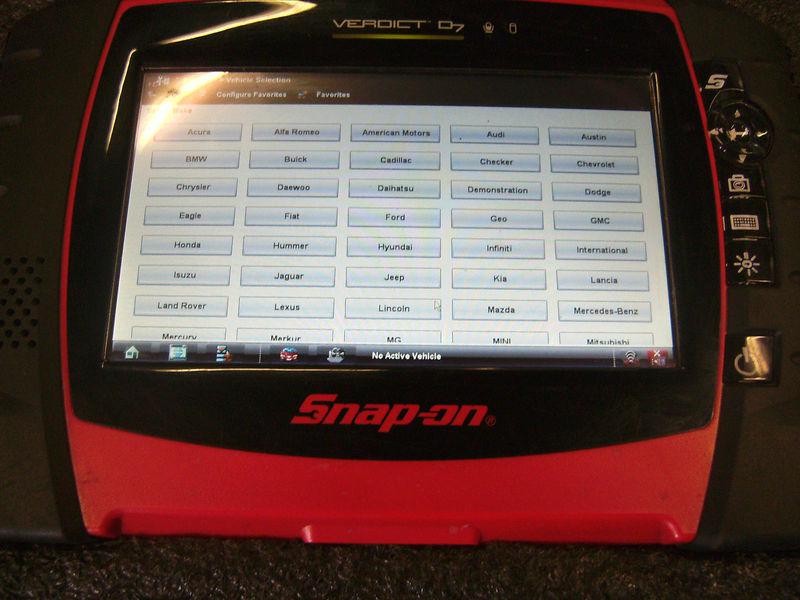 SNAP ON VERDICT D7 WIRELESS SCANNER WITH EURO S3 M2, US $2,500.00, image 2