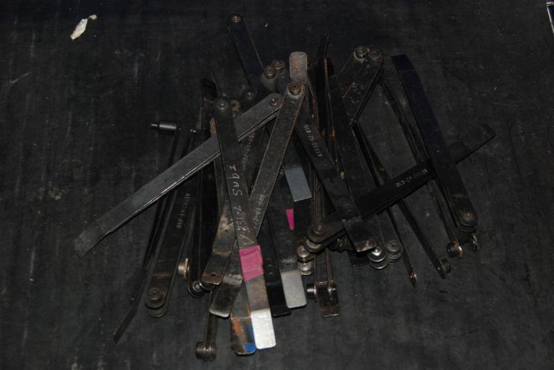 Sell Lot of 30 Pc Assorted Hole Finders / Strap Duplicator Set Aircraft