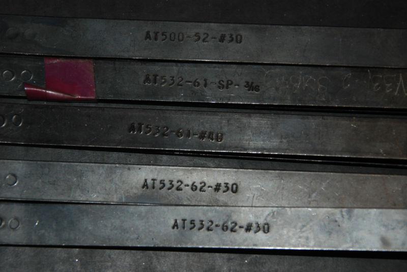 Sell Lot of 30 Pc Assorted Hole Finders / Strap Duplicator Set Aircraft