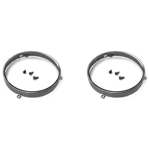 1941-75 gm  headlight retainer headlamp retaining ring(w/2 headlamps)-set(2)