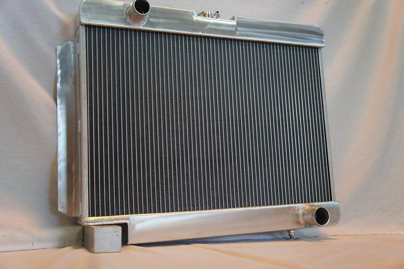 New dubz 1963 1964 impala  aluminum radiator for ccp power steering