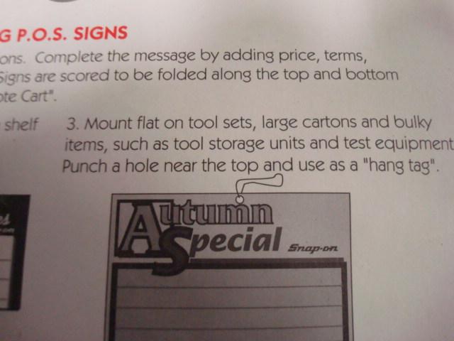 Genuine Official Snap On - Point - of - sale Assortment - stickers - signs etc., US $20.00, image 9