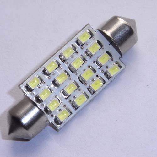 10 car interior dome 16 smd led festoon bulb light 36mm