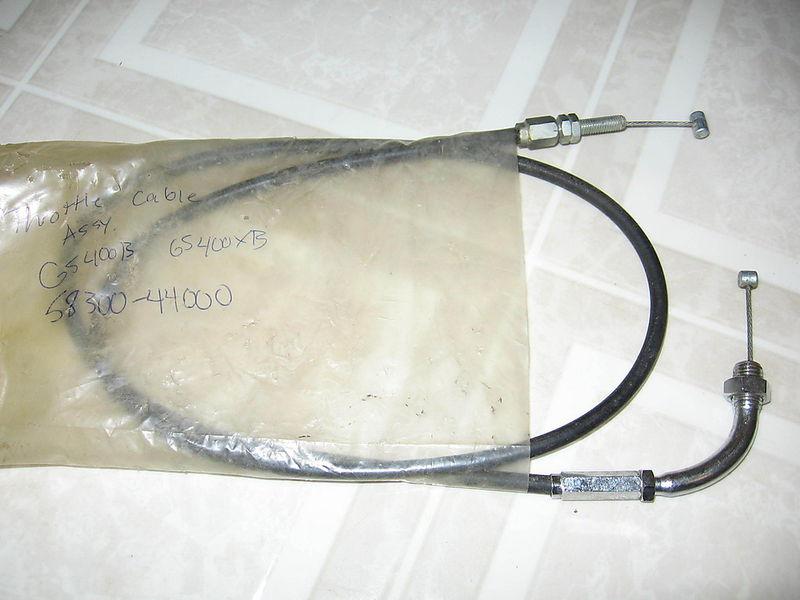 Suzuki nos 58300-44000 new throttle cable 1977 gs400x 400 gs gs400