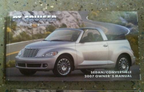07 pt cruiser owners manual with cases