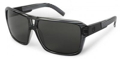 Dragon the jam sunglasses jet stripe w/grey lens 720-1836