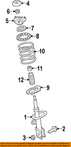 Sell HYUNDAI OEM 546122P000 Front Suspension-Upper Bearing in ...