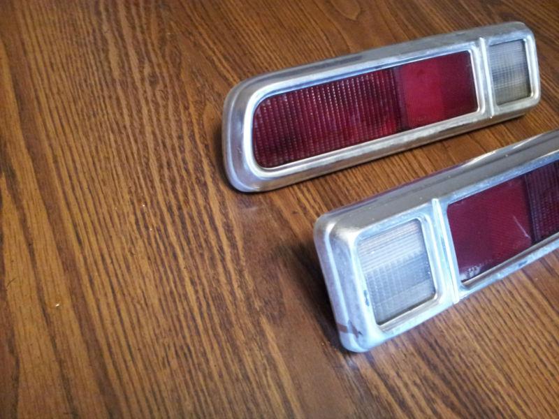1970-1977 Ford Maverick OEM tail light set - Great drivers quality!!! near show, US $50.00, image 2
