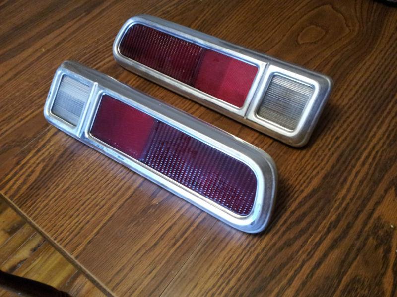 1970-1977 Ford Maverick OEM tail light set - Great drivers quality!!! near show, US $50.00, image 3
