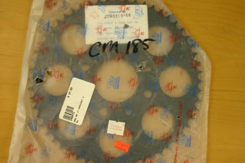 Honda xl125 sl125 xl185 xl100s tl125 steel jt rear sprocket 56t