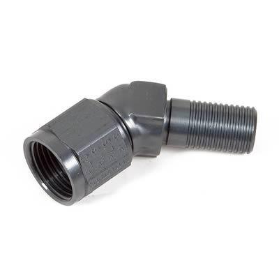 Earl's 674506erl hose end ultra-flex 650 45 deg -6 an hose to male -6 an ea