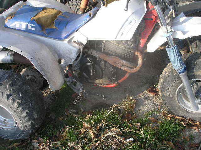 1986 honda 350x frame will ship