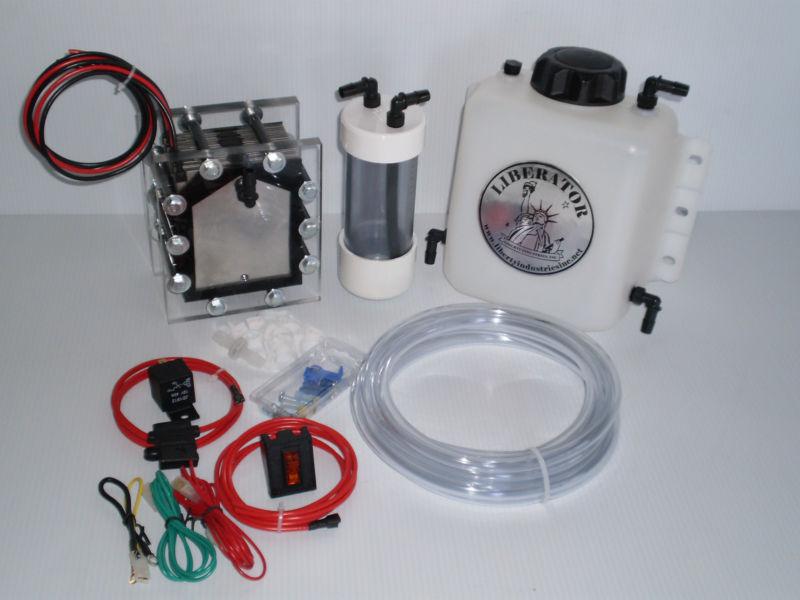 21 plate hho hydrogen generator sealed dry cell kit.  watch video