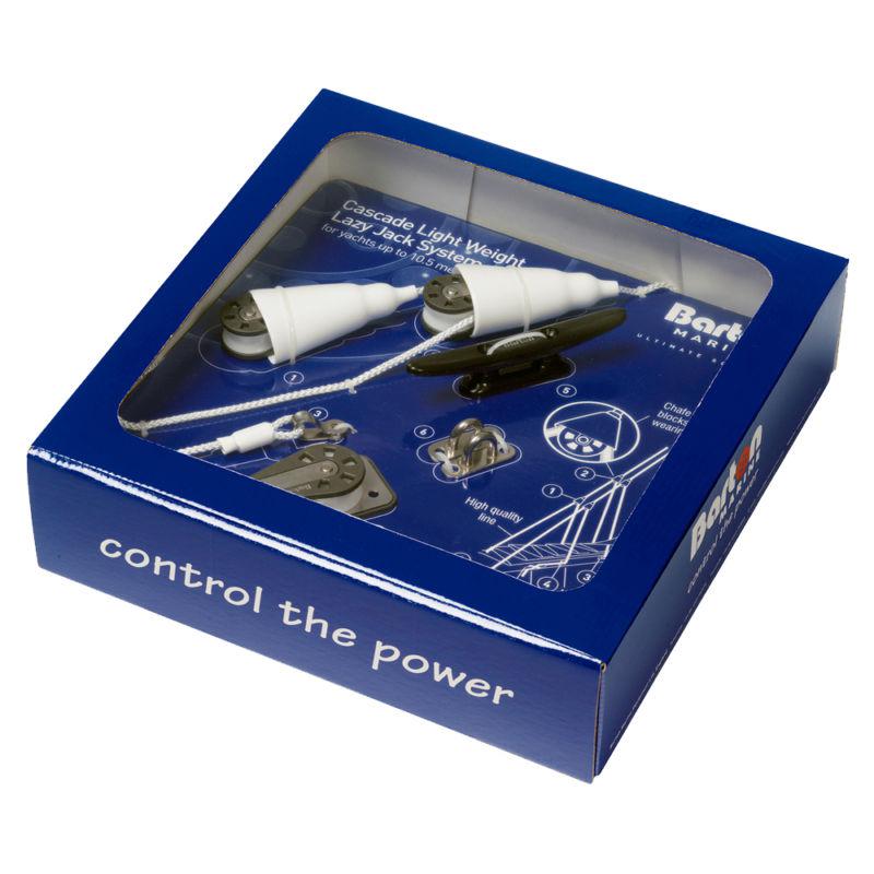 Barton marine 41143 41143 - lightweight cascade lazy jack kit - f/yachts up to 3