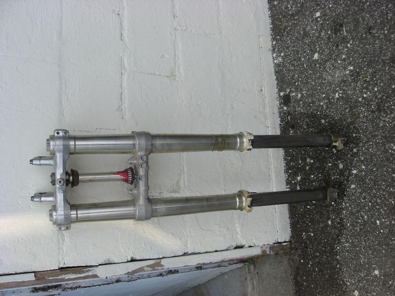 Suzuki rm125 rm250 rm 125 250  forks with triple tree 1992 1993 1994 