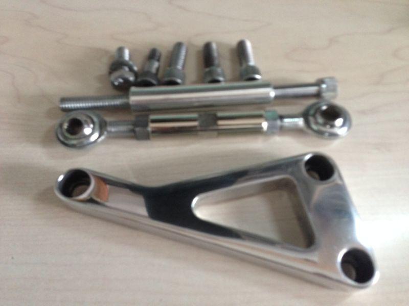 Sell SBC Chevy 350 400 Polished Aluminum Alternator Bracket Fits LWP