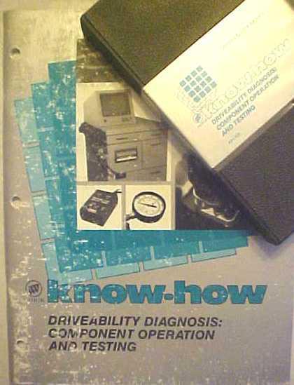 Driveability diagnosis: component operation and testing