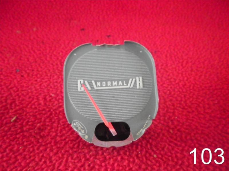Fomoco nos 60 ford galaxie temp gauge  starliner sunliner