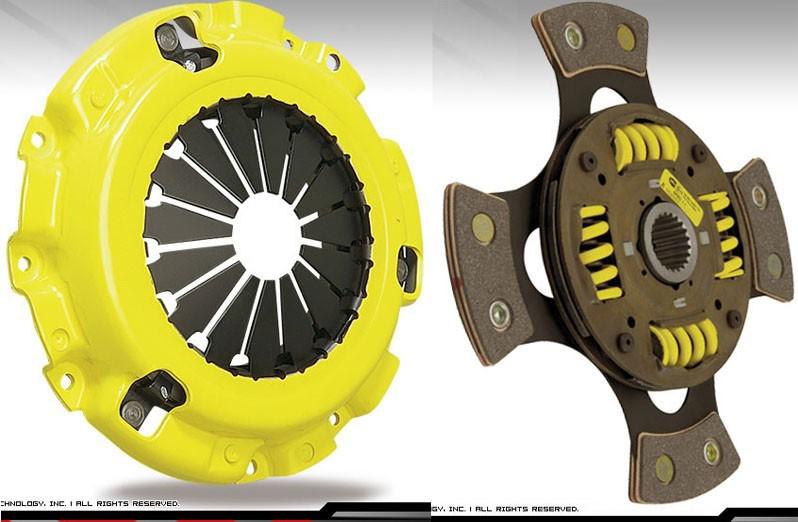 Act clutch xtreme plate 4 pad race sprung disc 03-06  mit. evo viii ix me2-xtg4