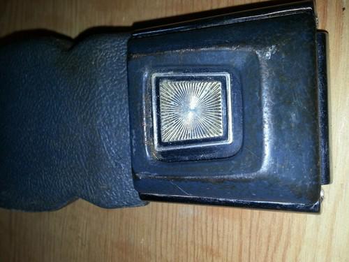 93 FORD F-150 BRONCO DRIVER SEATBELT BUCKLE GRAY02, US $40.01, image 4