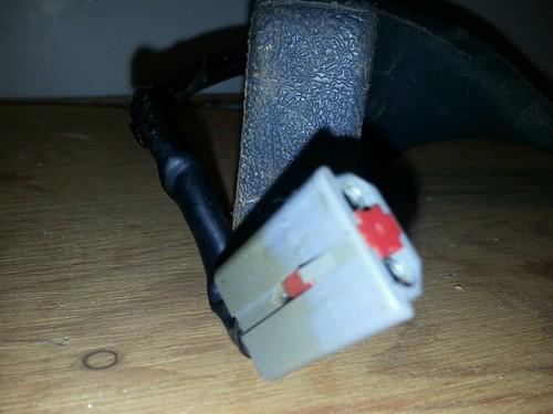 93 FORD F-150 BRONCO DRIVER SEATBELT BUCKLE GRAY02, US $40.01, image 5