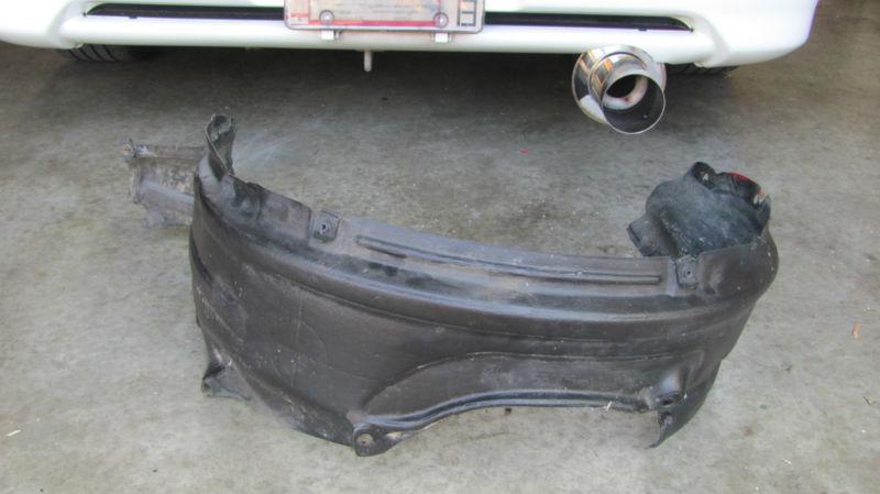 1991-1995 toyota mr2 inner fender trim splash guard oem rh pass liner 91 92 93 
