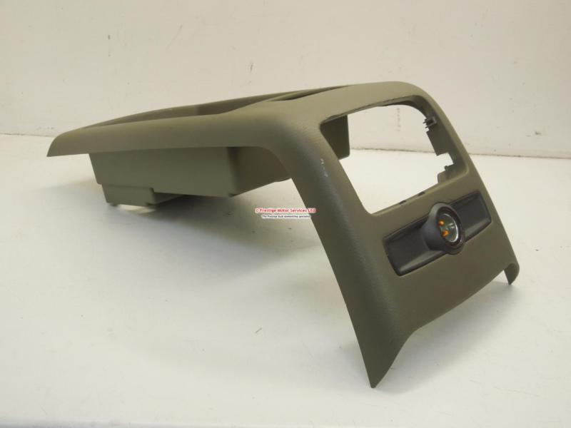 Audi a6 c6 cream centre console rear section