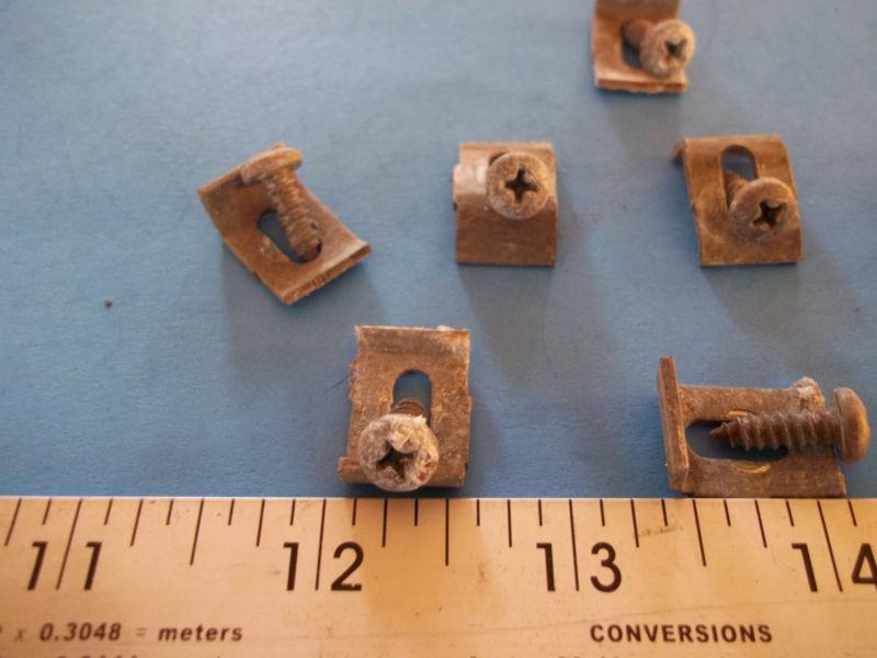 1970-77- Ford Maverick -1970-74 Pinto Moulding Fasteners (8 Fasteners), US $11.15, image 2