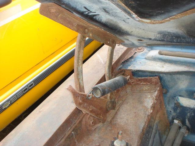 66 67 1967 pontiac acadian chevy ii nova hood hinges left & right pair