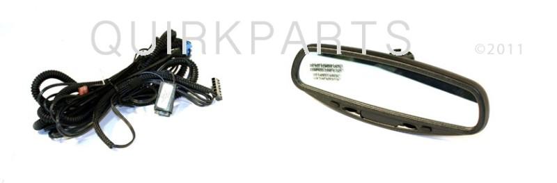 2001-2006 nissan sentra rear view mirror compass & temp gauge genuine oe