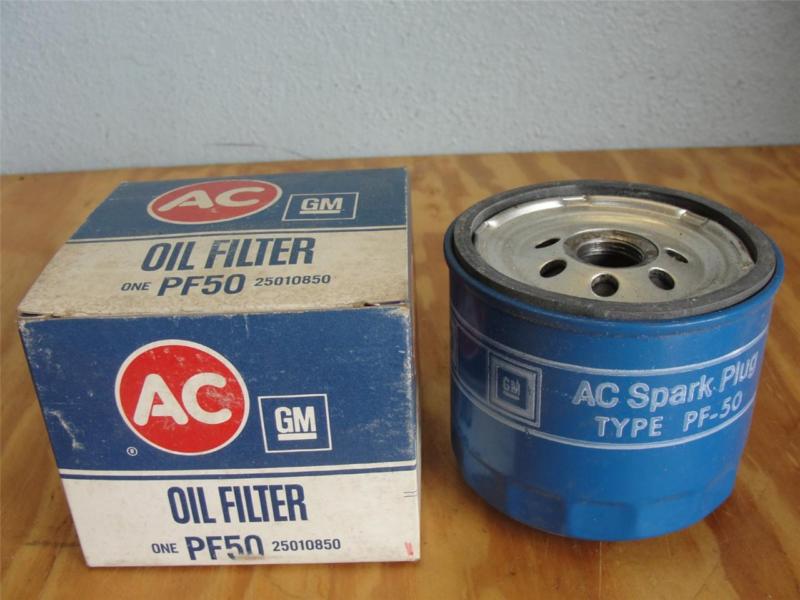 Nos 1973 1974 1975 1976 1977 1978 honda accord civic ac / gm oil filter pf50