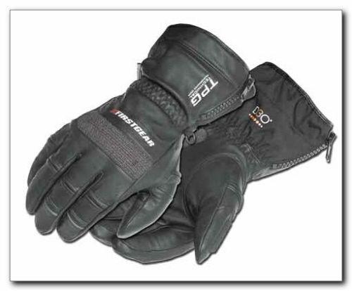 New firstgear cold riding adult waterproof gloves, black, med/md